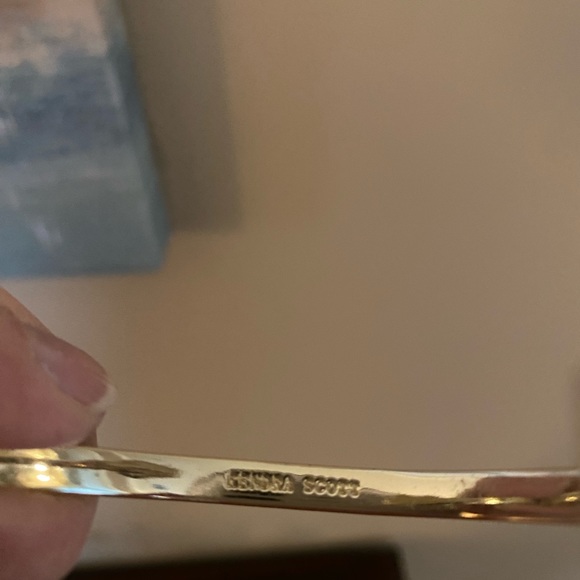 Kendra Scott Cuff Bracelet iridescent Drusy - Picture 4 of 4